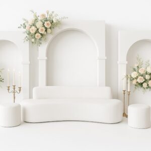 Wedding stage Florida White