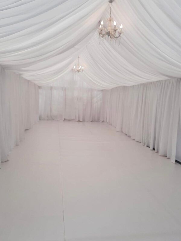 Tent 4 x 12 incl drapering - Afbeelding 2