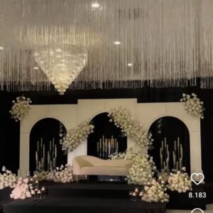 Wedding stage Florida White