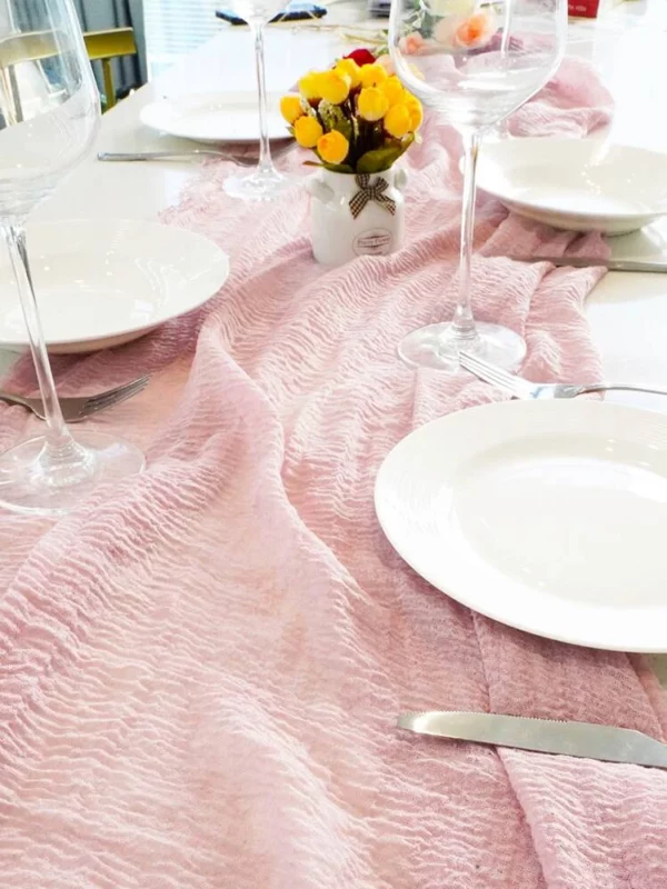 Polyester Tafelloper - Afbeelding 2