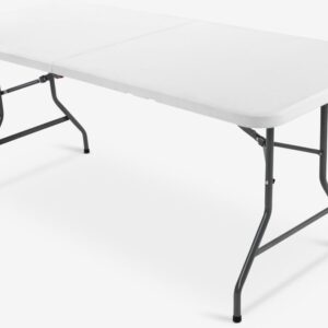 Langwerpige klaptafel B75xL180 wit