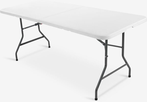 Langwerpige klaptafel B75xL180 wit