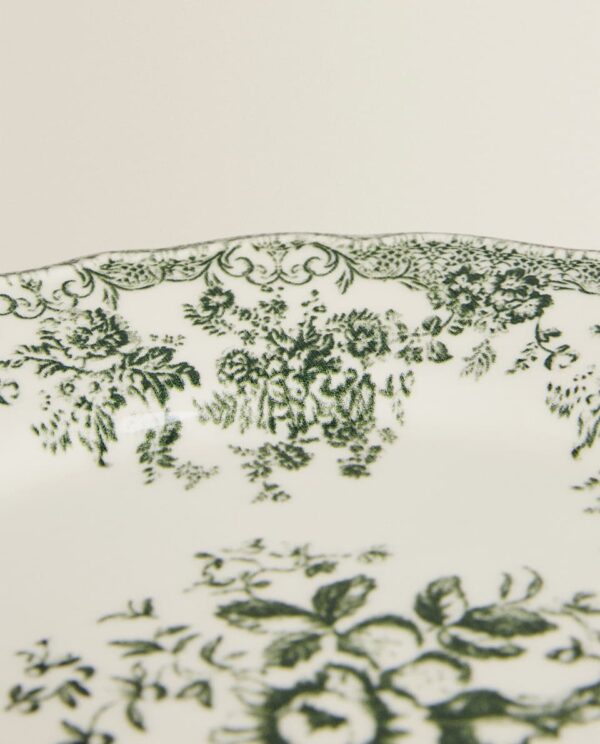 Dinerbord met bloemen (26cm) - Afbeelding 2