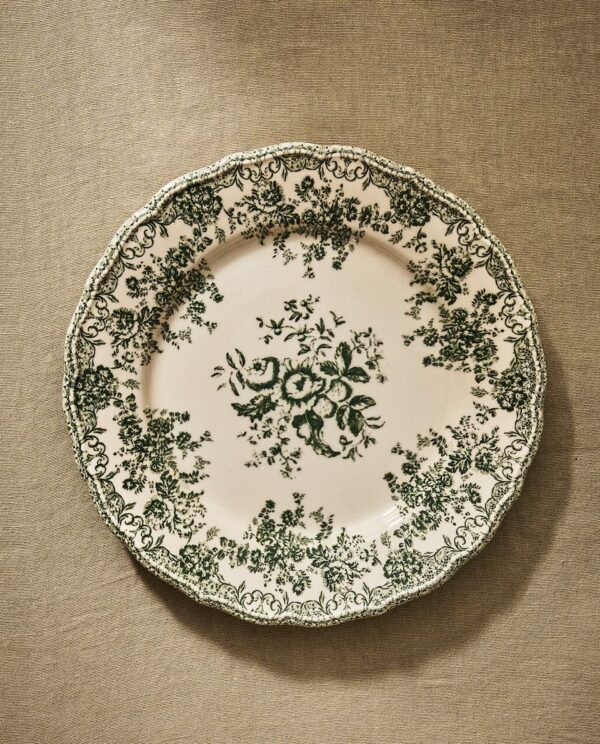 Dinerbord met bloemen (26cm)